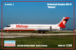 Eastern Express Авиалайнер MD-87 Midway EE144110-2