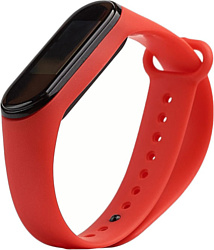 KST силиконовый для Xiaomi Mi Smart Band 5/6 (красный)