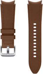 Samsung Hybrid Leather для Samsung Galaxy Watch4 (20 мм, S/M,коричневый)