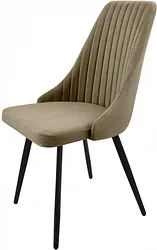 Гальваник Верона-лофт (ткань, черный муар/catania latte)