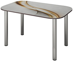 Кухонный стол Senira P-001-01/01-7225 (хром)