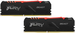 Модуль памяти Kingston FURY Beast KF432C16BB12AK2/32 Модуль памяти Kingston FURY Beast KF432C16BB12AK2/32