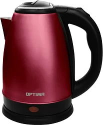 Электрочайник Optima EK-1808SS (вишневый) Электрочайник Optima EK-1808SS (вишневый)