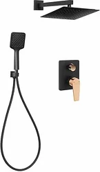 Душевая система Invena Midnight BS35014