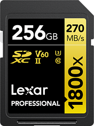 Lexar Professional 1800x SDXC LSD1800256G-BNNNG 256GB