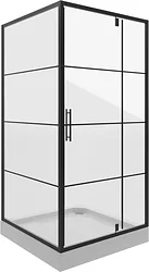 Душевой уголок Niagara Nova NG-0200-08 Black 100x100