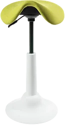 Стул Chair Meister Saddle (пластик белый/ткань зеленая) Стул Chair Meister Saddle (пластик белый/ткань зеленая)