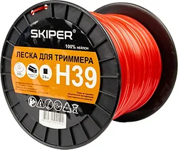 Леска для триммера Skiper H39 Леска для триммера Skiper H39