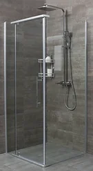 Открытая душевая кабина Erlit ER 10110H-C1 100x100 Открытая душевая кабина Erlit ER 10110H-C1 100x100