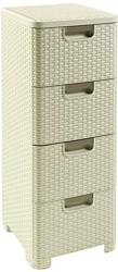 Keter X4 Style Rattan Drawer OWH 885 (кремовый)