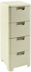 Комод Keter X4 Style Rattan Drawer OWH 885 (кремовый) Комод Keter X4 Style Rattan Drawer OWH 885 (кремовый)