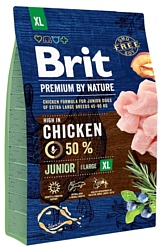 Brit (3 кг) Premium by Nature Junior XL