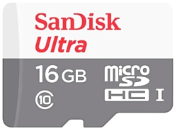 SanDisk Ultra microSDHC Class 10 UHS-I 80MB/s 16GB