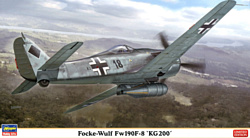 Hasegawa Истребитель Focke Wulf Fw190F-8 KG200