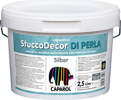 Caparol StuccoDecor Di Perla 2.5 л (серебряная база)