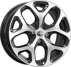 Колесный диск K&K KC869 6.5x16/4x100 D60.1 ET43 Алмаз черный Колесный диск K&K KC869 6.5x16/4x100 D60.1 ET43 Алмаз черный