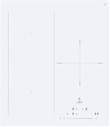 Электрическая варочная панель LEX EVI 431A WH