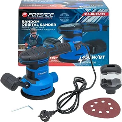 Эксцентриковая шлифмашина FORSAGE F-S1A-DH22-125 62 014
