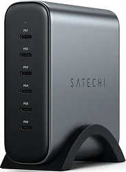 Зарядное устройство Satechi 200W USB-C 6-Port GaN Charger ST-C200GM-EU