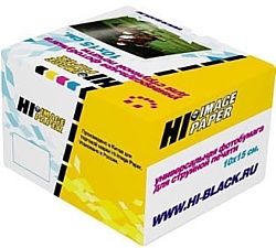 Фотобумага Hi-Black Hi-Image Глянцевая 10x15 170 г/кв.м. 500 л (A210200U)