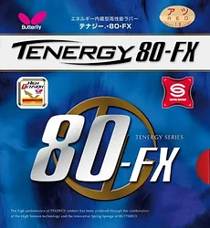 Ракетка для настольного тенниса Butterfly Tenergy 80 FX