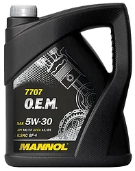 Моторное масло Mannol O.E.M. for Ford Volvo 5W-30 5л