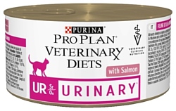 Pro Plan Veterinary Diets Feline UR Urinary with Salmon canned (0.195 кг) 1 шт.