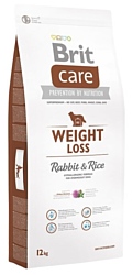 Brit Care Weight Loss Rabbit & Rice (12 кг)