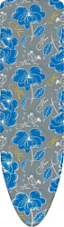 Nika Ника 11 Тефлон (НТ11) Синие цветы
