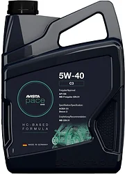 Моторное масло Avista pace EVO C3 5W-40 5л