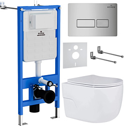 Унитаз Roxen StounFix Slim 593355 Унитаз Roxen StounFix Slim 593355