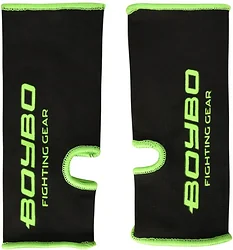 Суппорт голеностопа BoyBo BAS550 (XL, черный/зеленый)