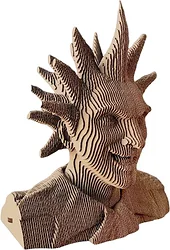 Сборная модель QBRIX Горшок 3D 20073