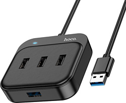 Usb-хаб Hoco HB31 USB Type-A (1 x USB 3.2 Gen1/3 x USB 2.0, 0.2 м)