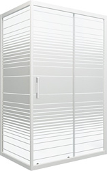 Душевой уголок Triton Фьюжн 120x80 А (белый/полосы) Душевой уголок Triton Фьюжн 120x80 А (белый/полосы)