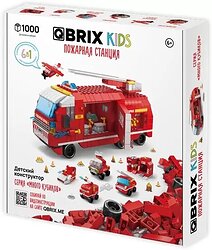 QBRIX Kids. Много кубиков. Пожарная станция 32008