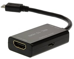 micro-USB 2.0 тип B (MHL) - HDMI / micro-USB 2.0 тип B