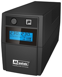 Mustek PowerMust 848 LCD (850VA) Schuko