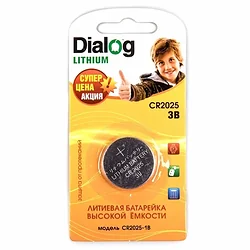 Dialog CR2025 (CR2025-1B) Dialog CR2025 (CR2025-1B)