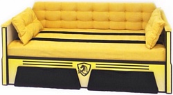 Настоящая мебель Спорт 80x170 (желтый)