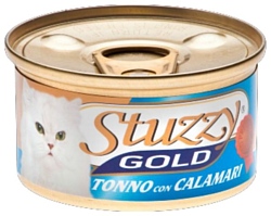 Stuzzy Gold тунец с кальмарами (0.085 кг) 1 шт.
