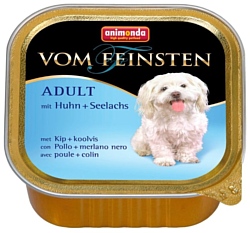 Animonda Vom Feinsten Adult для собак с курицей и сайдой (0.15 кг) 22 шт.