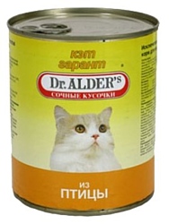 Dr. Alder КЭТ ГАРАНТ птица кусочки в желе Для домашних кошек (0.8 кг) 1 шт.