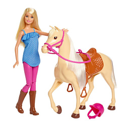 Barbie Horse and Doll FXH13