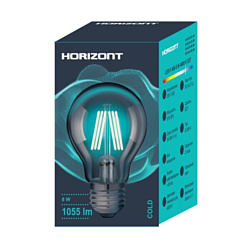 Horizont LED-F E27 A60 8W 4000K