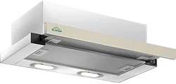 Вытяжка ELIKOR Интегра 60 белый / бежевое стекло