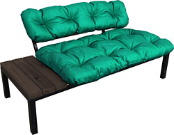 M-Group Дачный со столиком 12160604 (зеленая подушка)