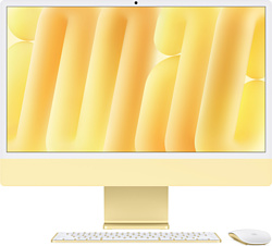 Apple iMac M4 2024 24GB/512GB (10 ядер, желтый)