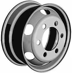 Колесный диск Accuride 6x17.5/6x222.25 D164 ET135.7 Серебристый