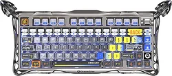 Клавиатура Gravastar Mercury K1 Pro Interstellar Silver GravaStar x Kailh Speedy Mint Клавиатура Gravastar Mercury K1 Pro Interstellar Silver GravaStar x Kailh Speedy Mint